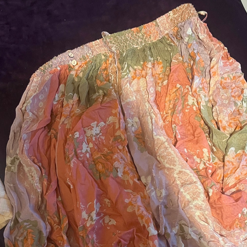 Intimately Boho Maxi Skirt in Earthy Tones